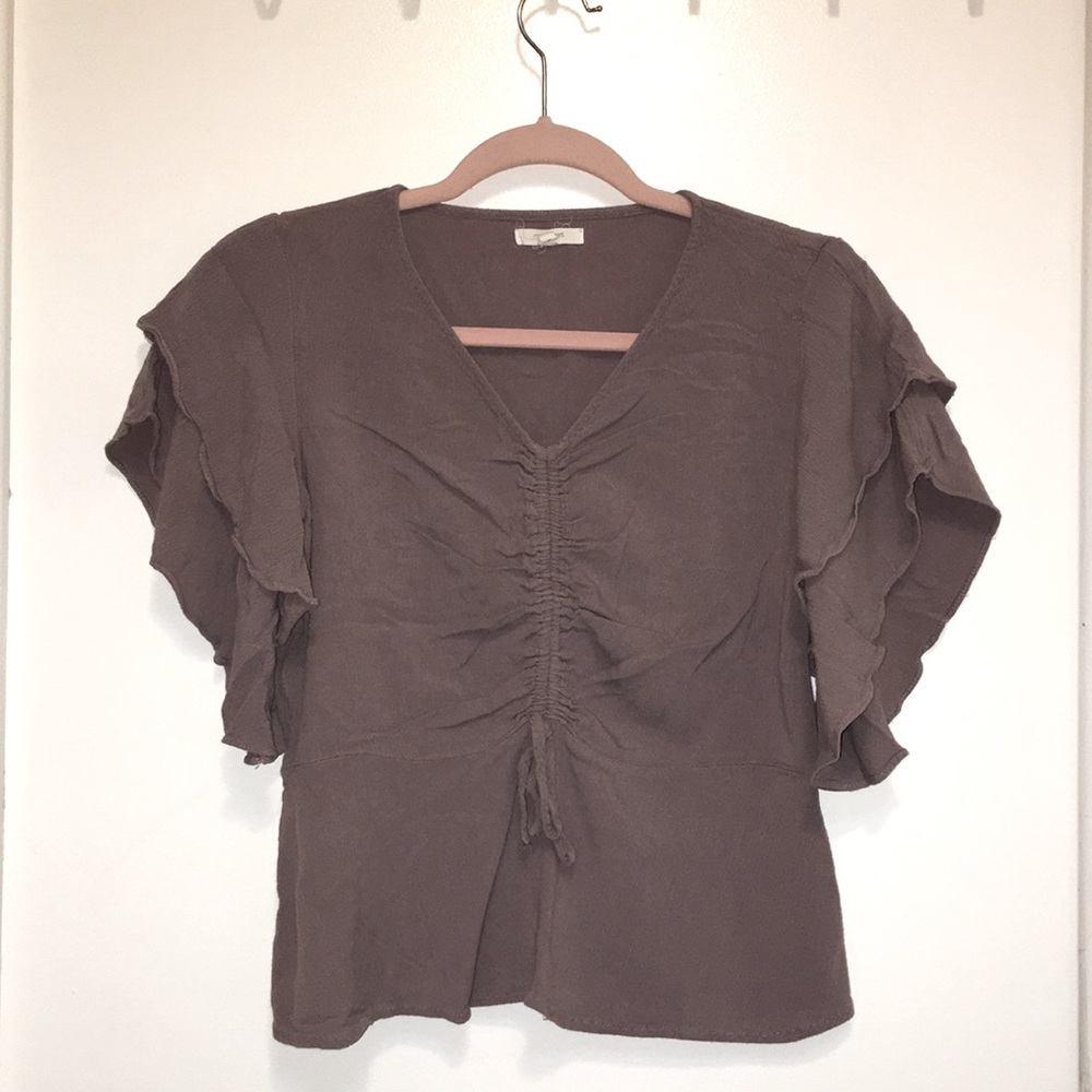 Fairycore Ruffled Blouse